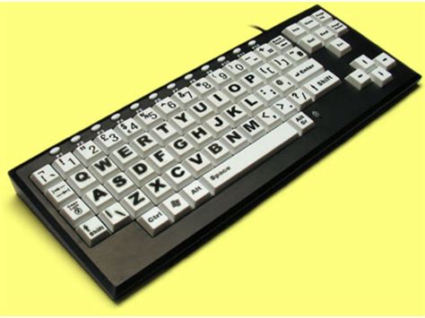 Vision Board Large Keys Keyboard 1 Inch Keys And F1 F12 Kbc 222b