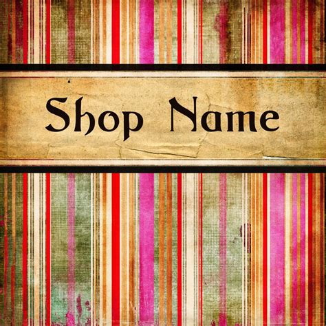 Etsy Shop Banner Set Retro Etsy Banner By Divinecharmdigital