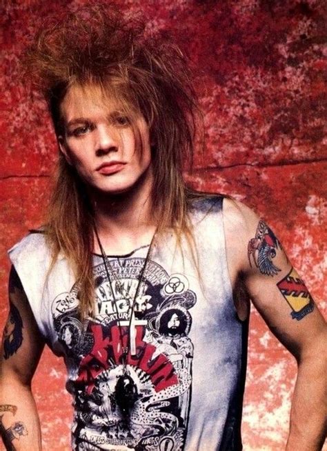 Axlrose Axl Rose Hair Metal Bands Guns N Roses