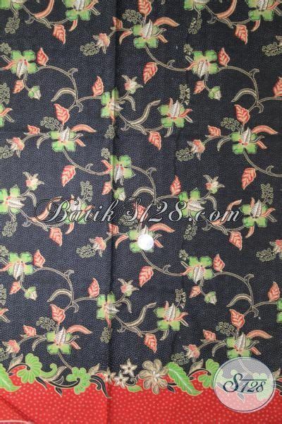 Batik Kain Jawa Tengah Motif Bunga Batik Halus Proses Printing Pas