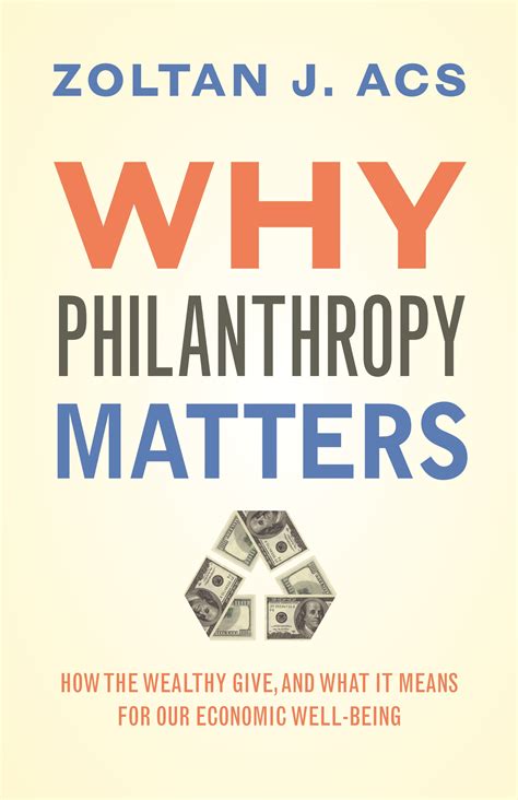 Why Philanthropy Matters Princeton University Press