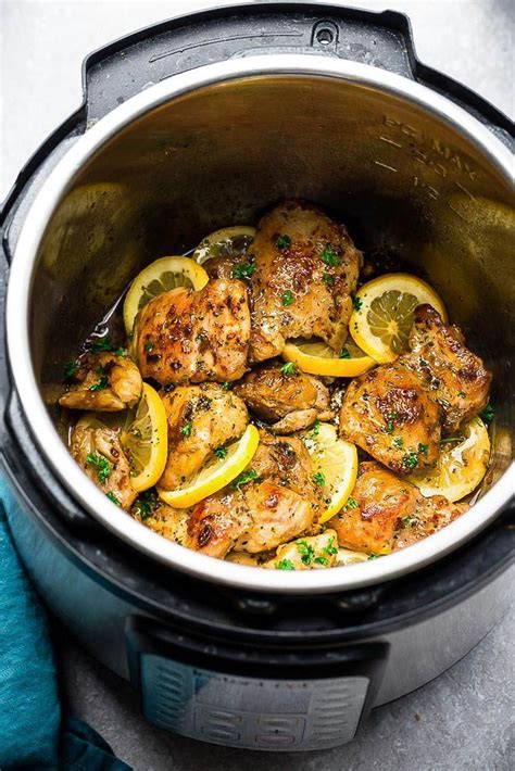 Instant Pot Lemon Garlic Chicken In 2020 Instant Pot Dinner Recipes