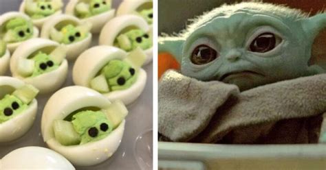 How To Make Baby Yoda Deviled Eggs Totally The Bomb