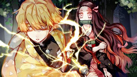 While nailing a unanimously loved ending is difficult for any series to do, demon slayer' s hopeful conclusion is a testament to the sacrifices made for a brighter future. Demon Slayer Nezuko Kamado Zenitsu Agatsuma With Lightning ...