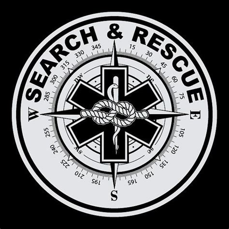 Search Rescue Firefighter Fireman Rescue Round Reflective Decal Sticker Helmet Car Window