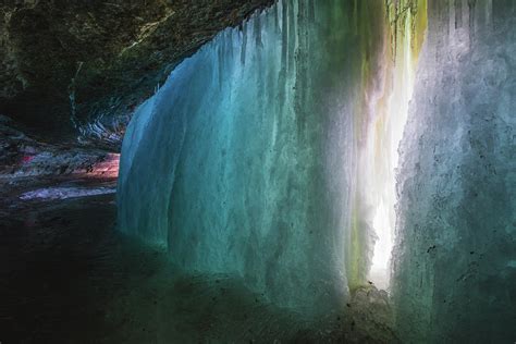 Ice Caves Under The Minnehaha Falls Photograph By Jay Smith Fine Art