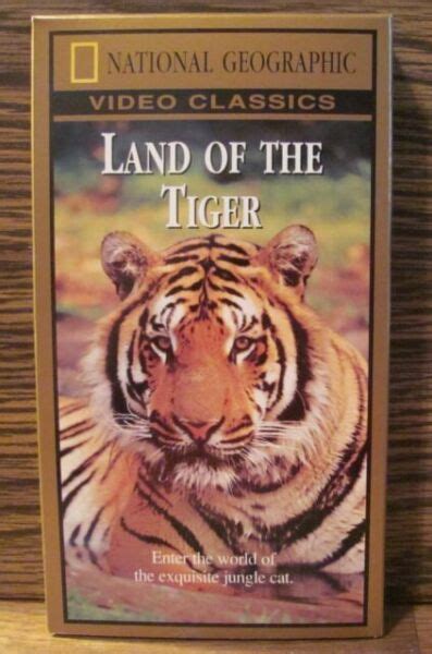 National Geographic Land Of The Tiger Vhs For Sale Online Ebay