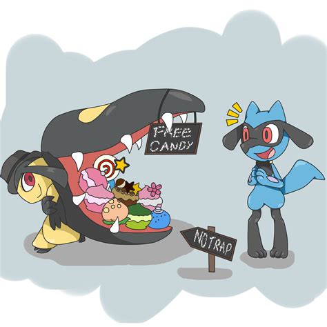 Oh No Riolu Don T Take Those Pokepuffs Mawile Is Fooling You It S A