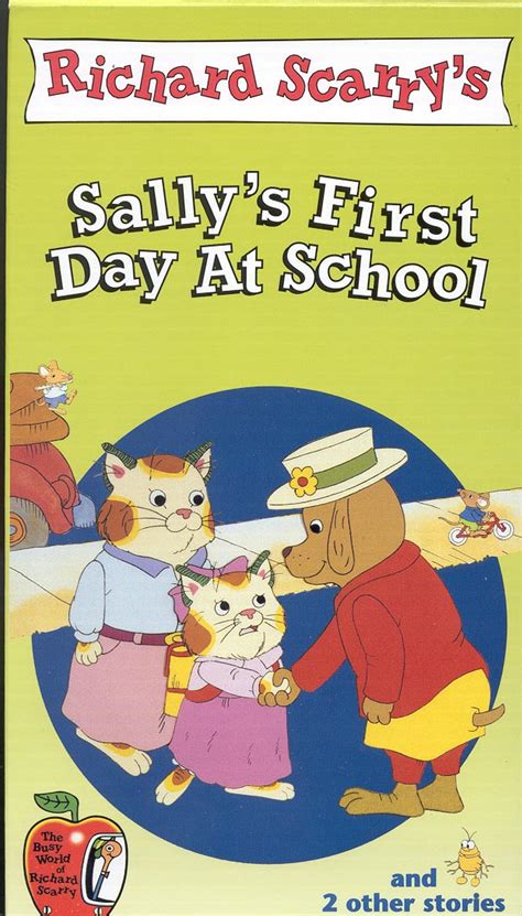 Busy World Of Richard Scarry Sallys First Day At School Where To Watch And Stream Tv Guide