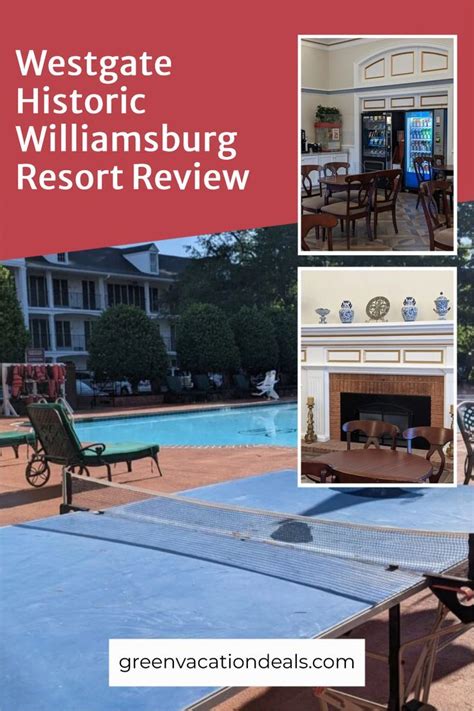 Westgate Historic Williamsburg Resort Review In 2022 Williamsburg Vacation Westgate Resort