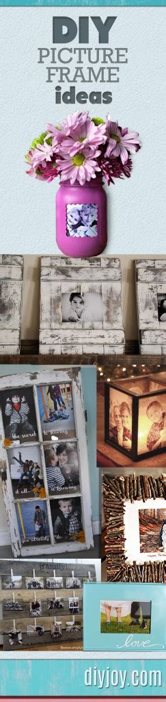 17 Diy Picture Frames Crafty Ideas And Tutorials