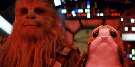 Does Chewbacca Eat Porgs In Star Wars The Last Jedi