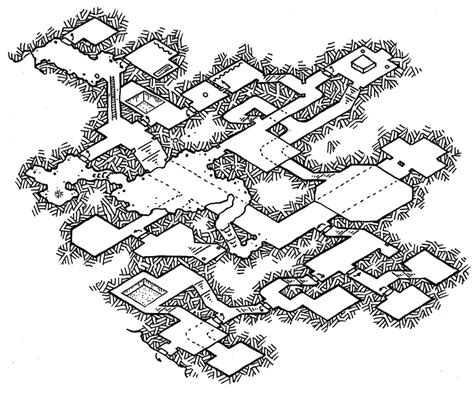 Friday Map Isometric Dungeon Experiment 4 Dysons Dodecahedron