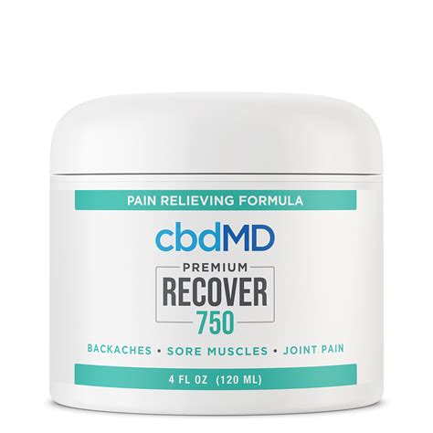Cbdmd Recover Cbd Cream 750mg Product Review The Cbd Encyclopedia