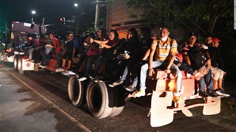 Honduras Caravan Heads Towards Us To Escape Pandemic Induced Poverty Cnn