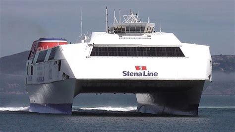 Worlds Largest Fast Ferry Hss 1500 Class Stena Explorer Youtube