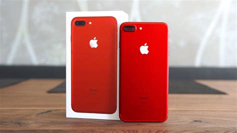 Apple Iphone 7 Plus Product Red Unboxing