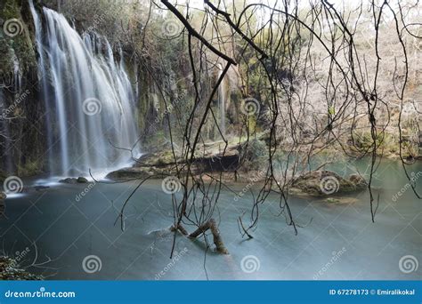 Kursunlu Waterfall Stock Image Image Of Outdoors Flowing 67278173