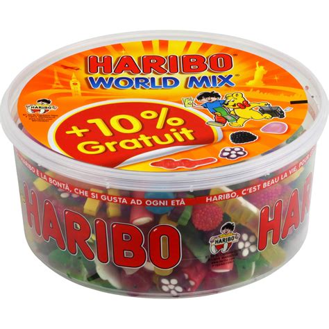 Bonbons World Mix HARIBO HARIBO La Boite De 1 1 Kg Vos Courses En