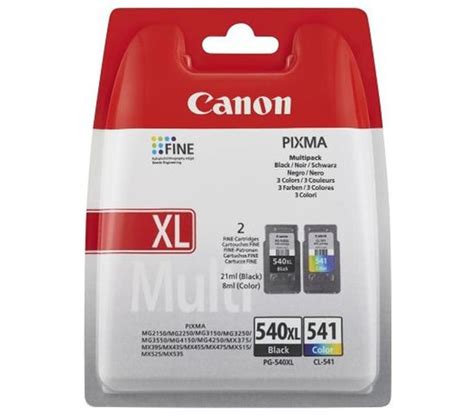 Pack De Cartouches Pg 540 Noir Xl Et Cl 541 Couleurs Cartouche Toner BUT