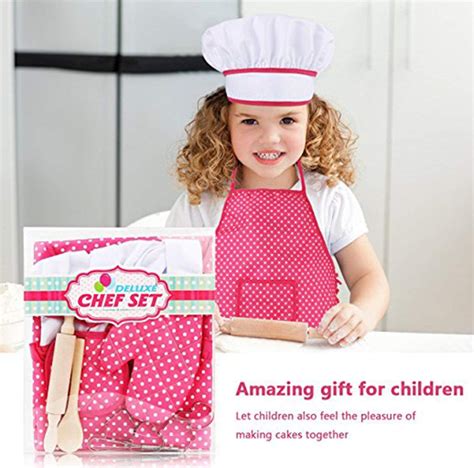 Chef Set For Kids Complete Kids Cooking And Baking Set With Apron For