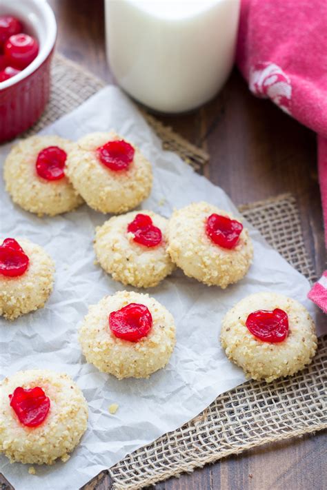 Cherry Cream Cheese Cookies Kristines Kitchen