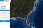 Sea Level Predictions Map