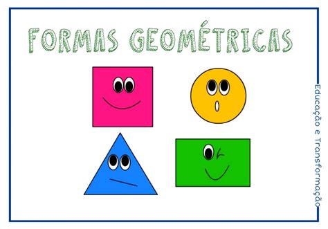 Blog Educação E Transformação 👍Álbum Formas Geométricas