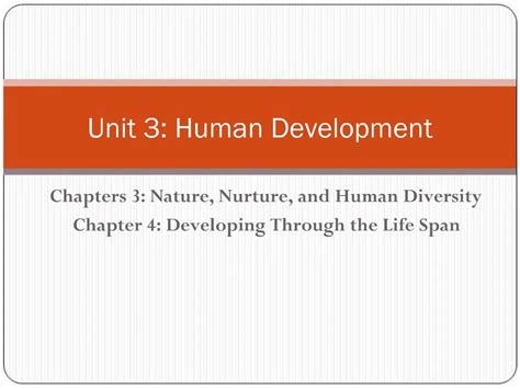 ppt unit 3 human development powerpoint presentation free download id 621971