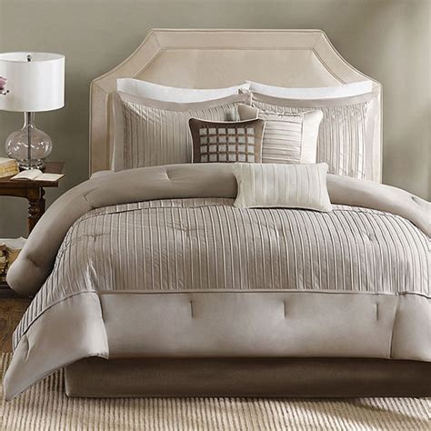 Madison Park Channing 7 Pc Comforter Set Jcpenney Color Taupe