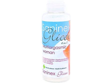 Lubricante Saninex Extra Lubricant Glicex 4 In 1 Multiorgasmic Woman