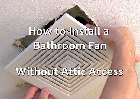 You have now successfully installed a studor vent. How to Install a Bathroom Fan without Attic Access Safely and Securely | House Tips