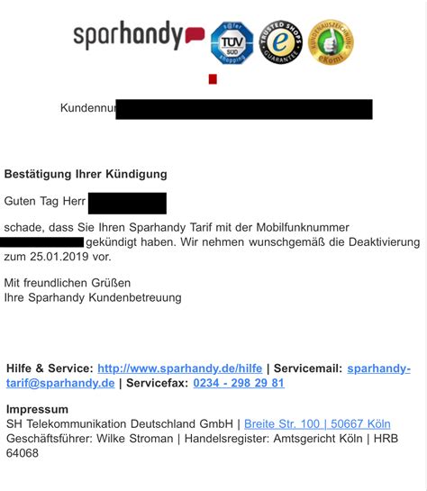 Kabel deutschland, unitymedia und private sender. Brief Schreiben Kündigung Fitnessstudio