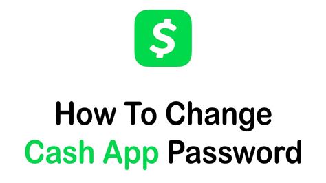 How To Change Cash App Password 2022 Reset Cash App Pin Youtube