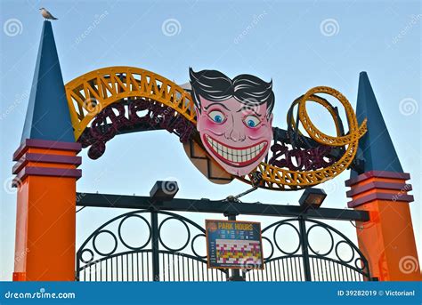 Coney Island S Entrance Sign New York City Editorial Stock Image