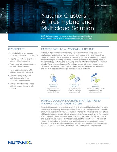 Nutanix Hybrid Multicloud Costs Blog 2020