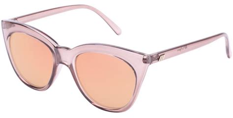 Le Specs Halfmoon Magicmocha Sunglasses