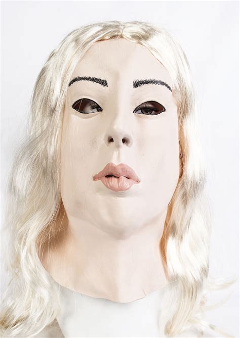 Female Latex Mask Fancy Dress Halloween Costume Masker Living Dolls Crossdresser Ebay