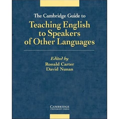 خرید و قیمت کتاب زبان اصلی The Cambridge Guide To Teaching English To