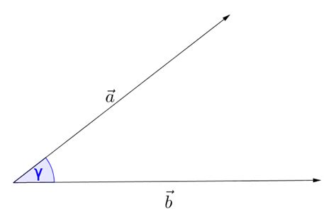 Angles Between Vectors Math Examples