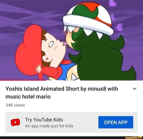 Yoshis Island Animated Short By Minus With Music Hotel Mario K Views O Try Youtube Open App