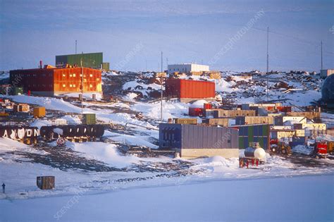 Mawson Base Antarctica Stock Image C0015635 Science Photo Library