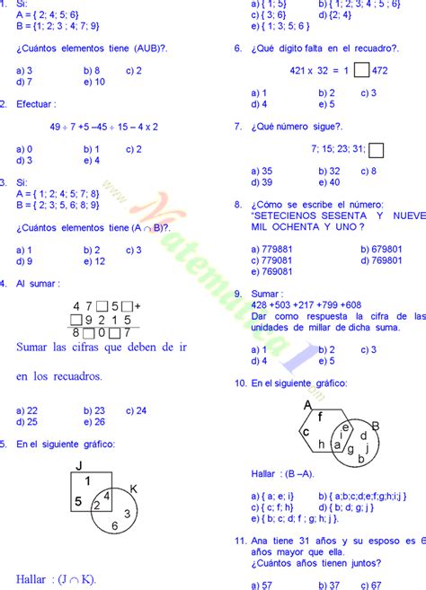 Problemas De Matematicas Para Secundaria Con Respuestas Descargar Manual