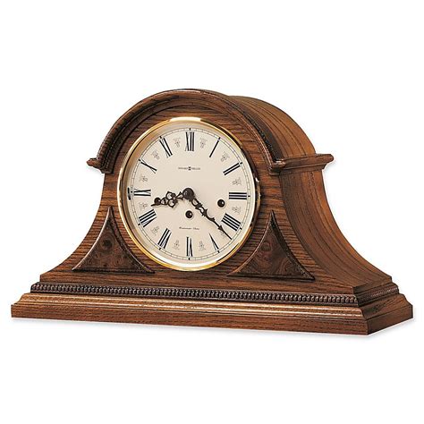 Howard Miller Worthington Mantel Clock In Yorkshire Oak The Perfect