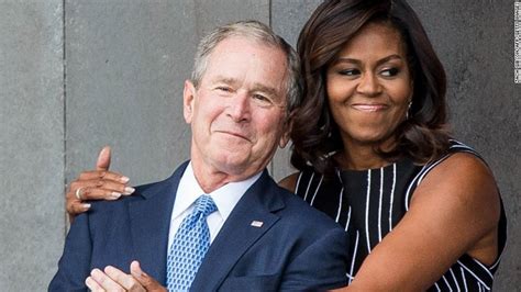 George W Bush Explains His Fondness For Michelle Obama Cnnpolitics