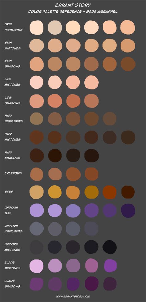 Skin Color Palette Palette Art Skin Color Paint Digital Painting