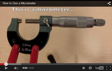 Video How To Use Micrometer Screw Gauge