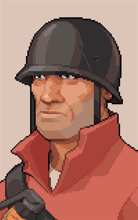 Catghost Finally Finished All Of The Tf2 Pixel Portraits