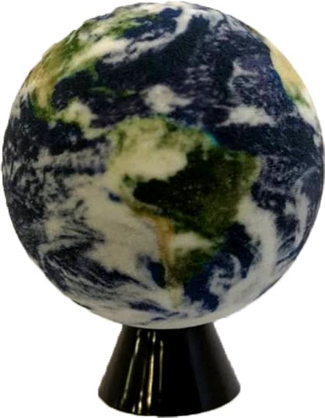 Download 3d Printed Earth Globe The Blue Marble Earth Full Size Png