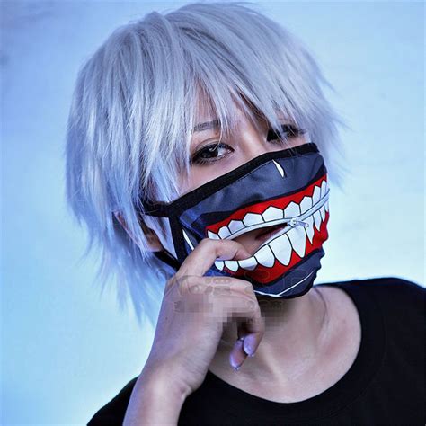 Tokyo Ghoul Kaneki Ken Anime Face Mask Collectables And Art Collectables